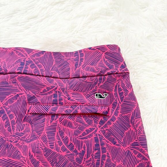 Women Vineyards Vines Linear Tropic Golf Skort Pink and Purple Extra Small - Picture 8 of 8